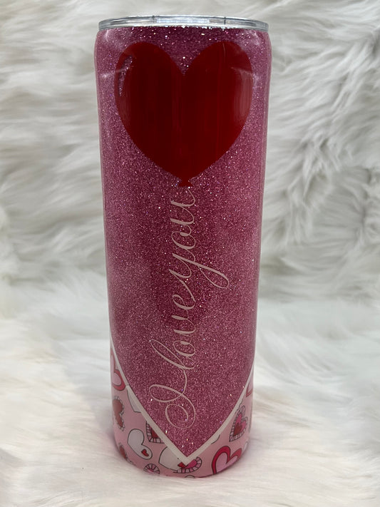 "I Love You" 20oz Tumbler